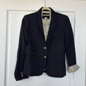 J Crew Schoolboy blazer in Navy in size 2 - great condition.